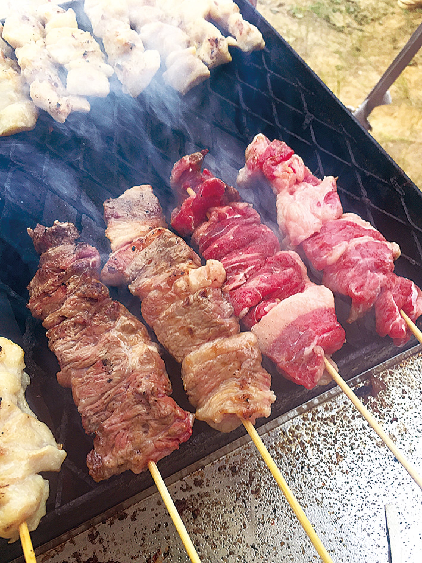 カルビ串と豚串セット